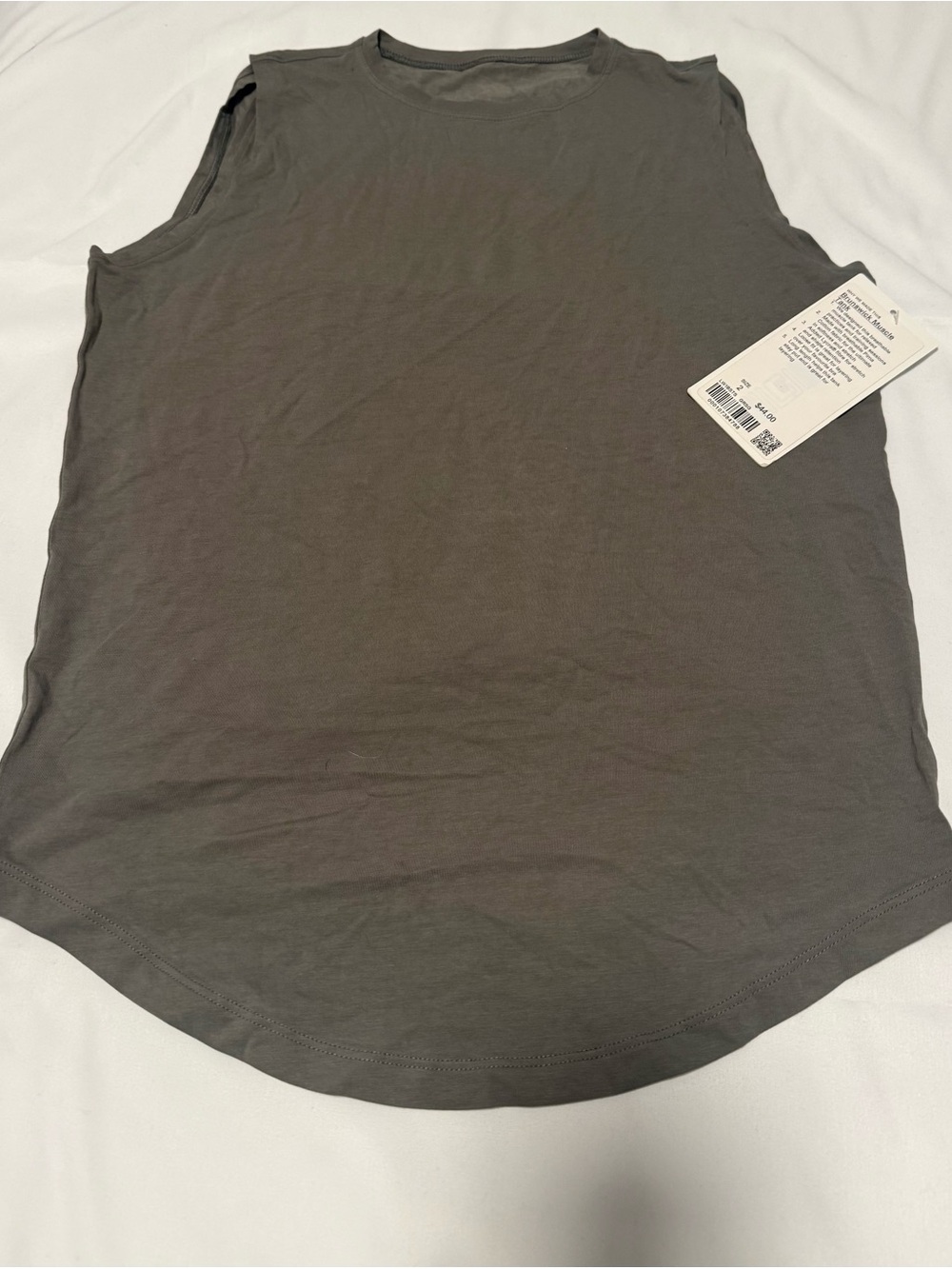 NWT! Lululemon Olive Green Brunswick Muscle Tank size 2